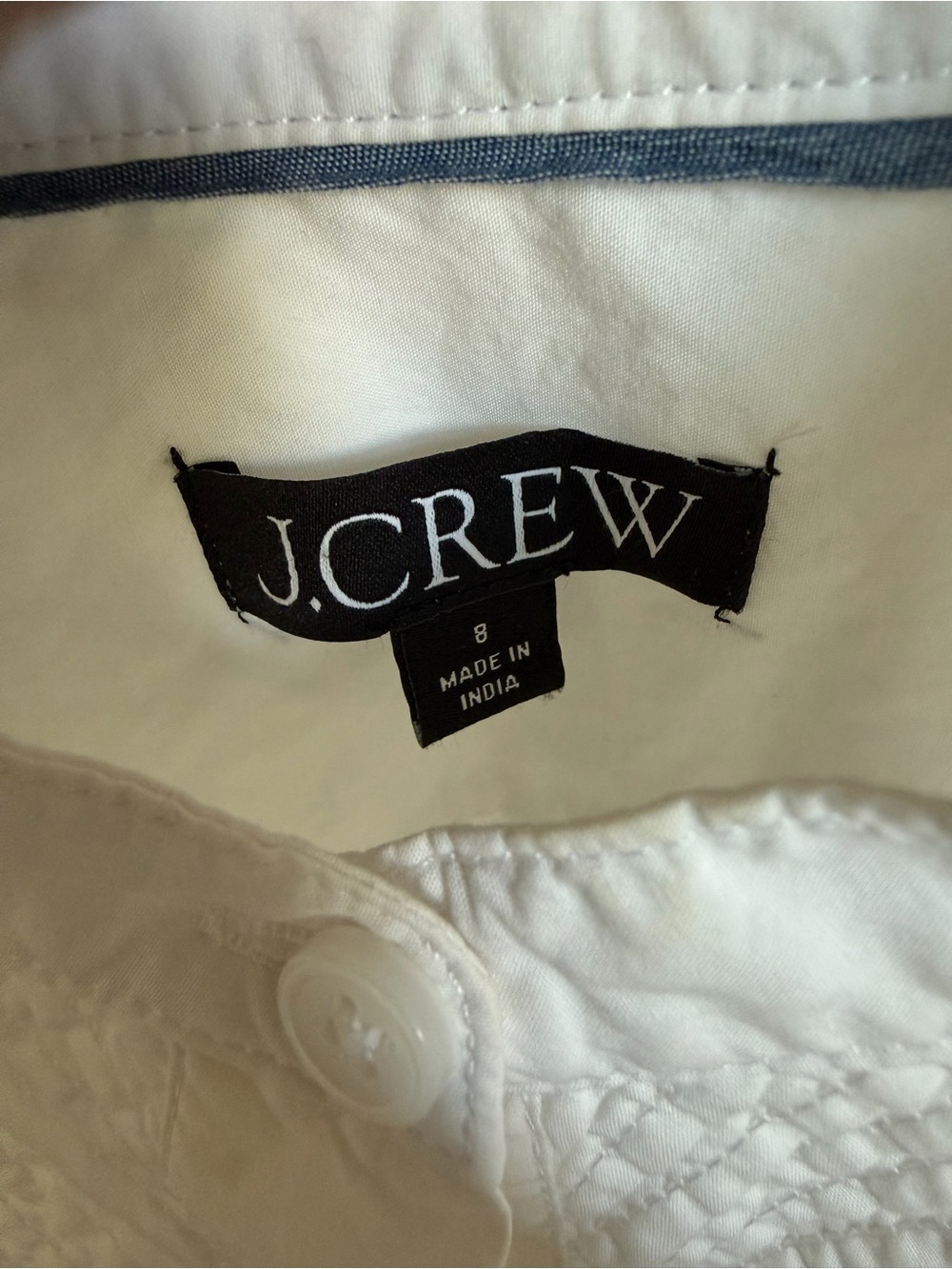 J. Crew White Women's Jeans - Clean White Denim